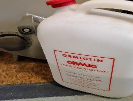 picture of container, half full